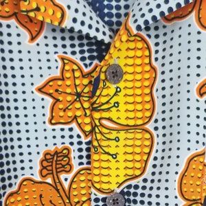 Hawaiian Flower Decibel Men Xl Shirt Top